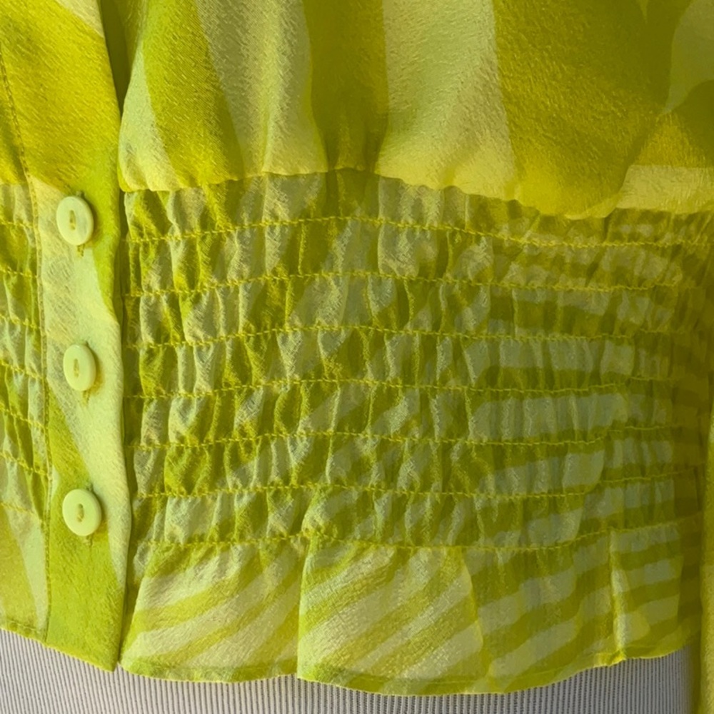 Baum & Pferdgarten • Lime Minna Blouse, size EU 42 / US 10 - Picture 6 of 10